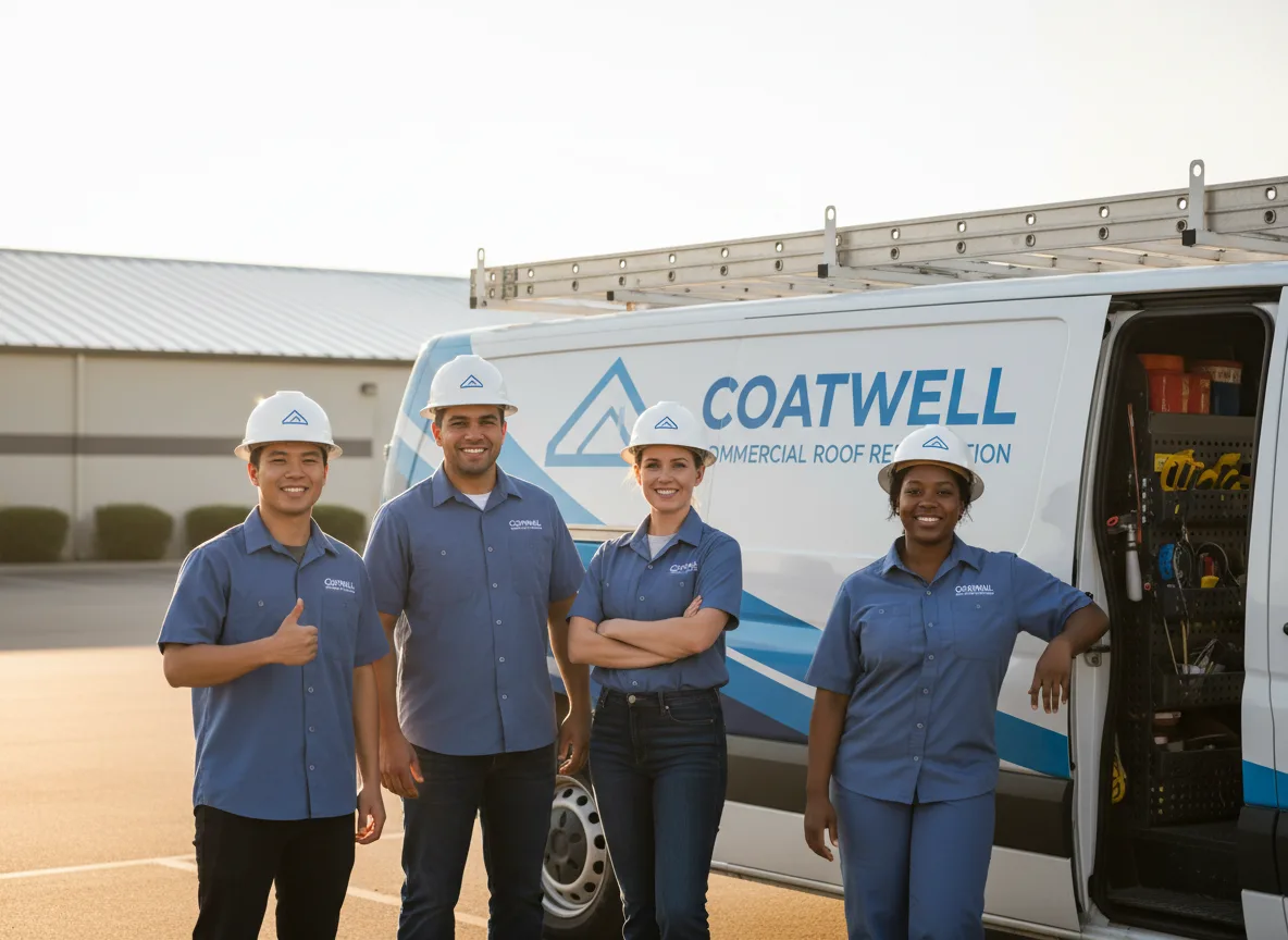 Commercial roof coating company in Tolar, TX